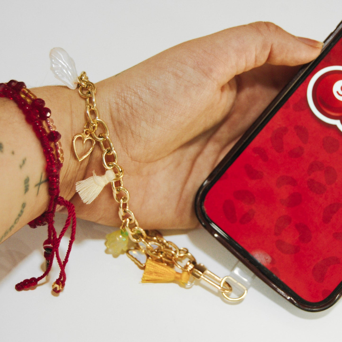 Phone Charm Bracelet
